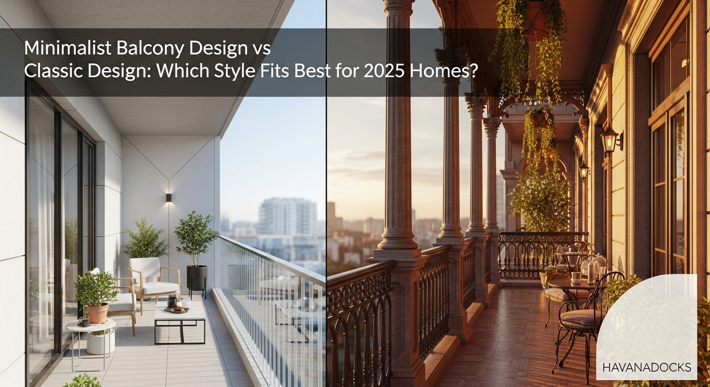 Minimalist Balcony Design vs Classic Design: Which Style Fits Best for 2025 Homes?