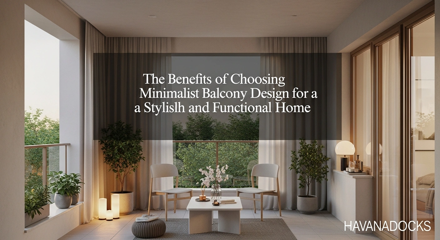 The Benefits of Choosing Minimalist Balcony Design for a Stylish and Functional Home
