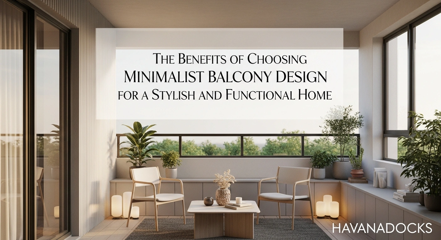 The Benefits of Choosing Minimalist Balcony Design for a Stylish and Functional Home