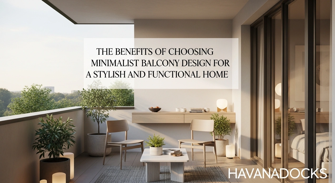 The Benefits of Choosing Minimalist Balcony Design for a Stylish and Functional Home