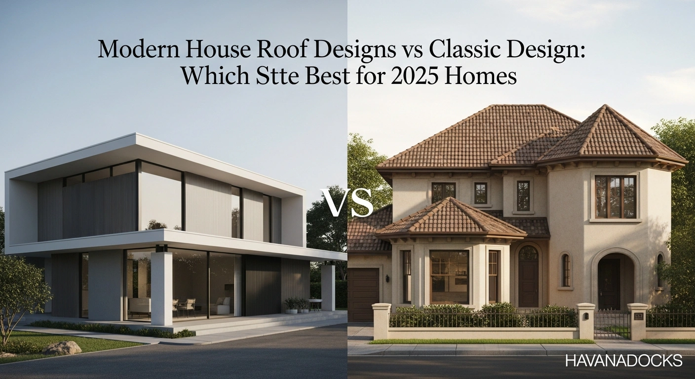 Modern House Roof Designs vs Classic Design: Which Style Fits Best for 2025 Homes?
