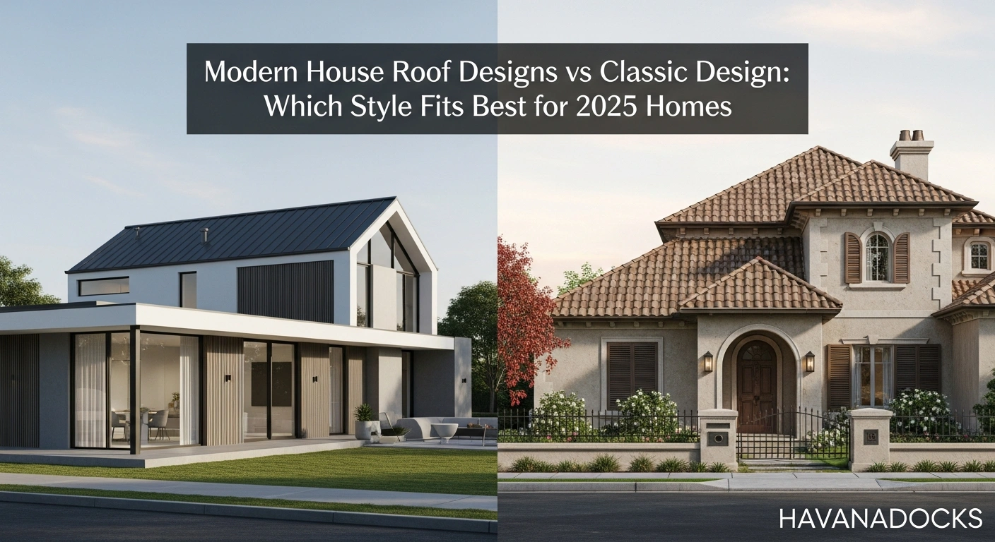 Modern House Roof Designs vs Classic Design: Which Style Fits Best for 2025 Homes?