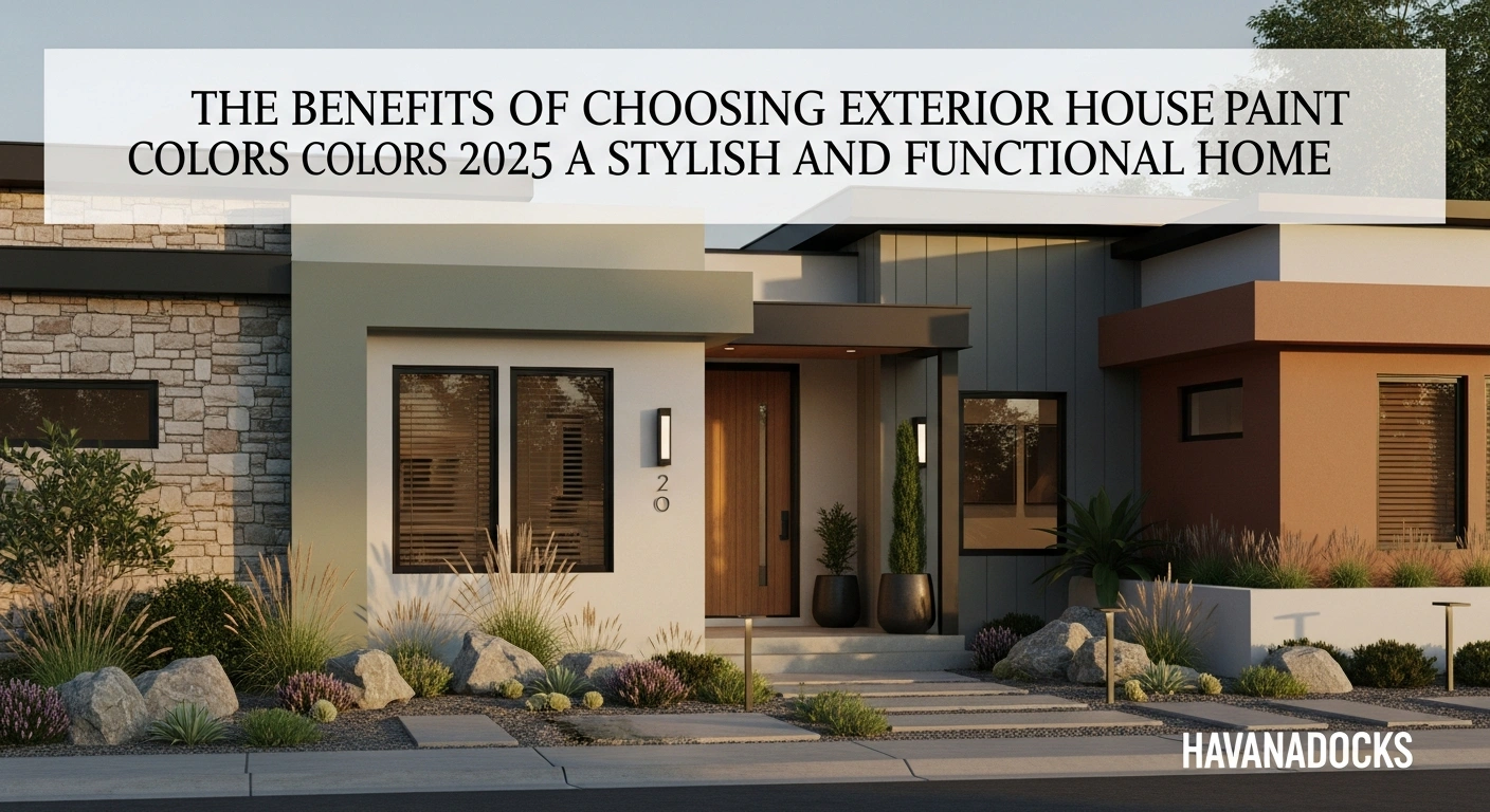 The Benefits of Choosing Exterior House Paint Colors 2025 for a Stylish and Functional Home