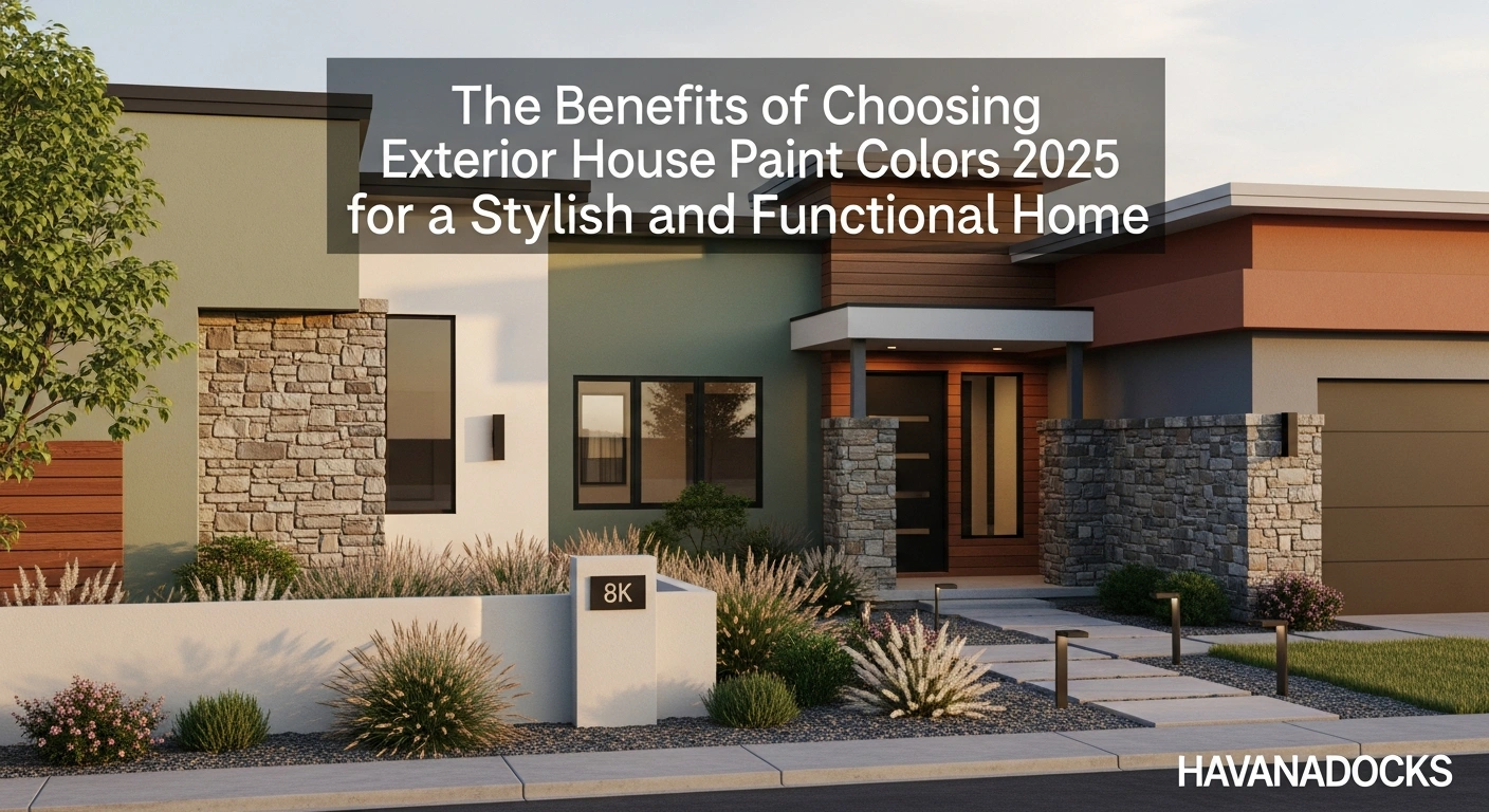The Benefits of Choosing Exterior House Paint Colors 2025 for a Stylish and Functional Home