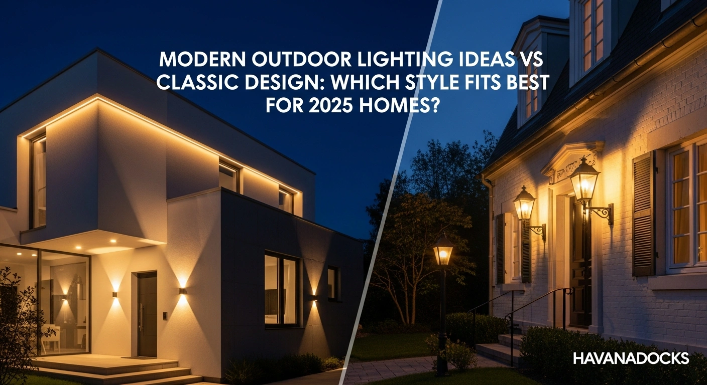 Modern Outdoor Lighting Ideas vs Classic Design: Which Style Fits Best for 2025 Homes?