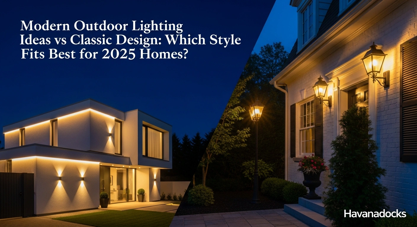 Modern Outdoor Lighting Ideas vs Classic Design: Which Style Fits Best for 2025 Homes?