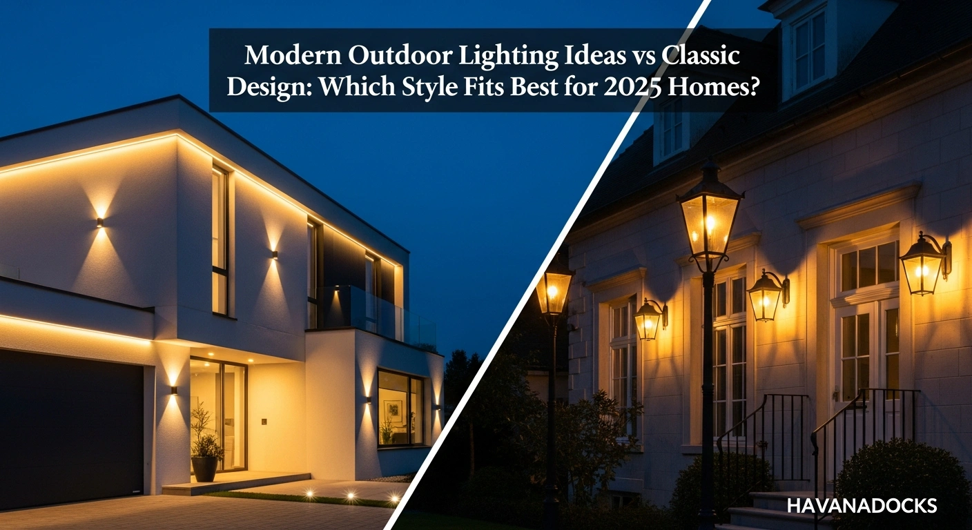 Modern Outdoor Lighting Ideas vs Classic Design: Which Style Fits Best for 2025 Homes?