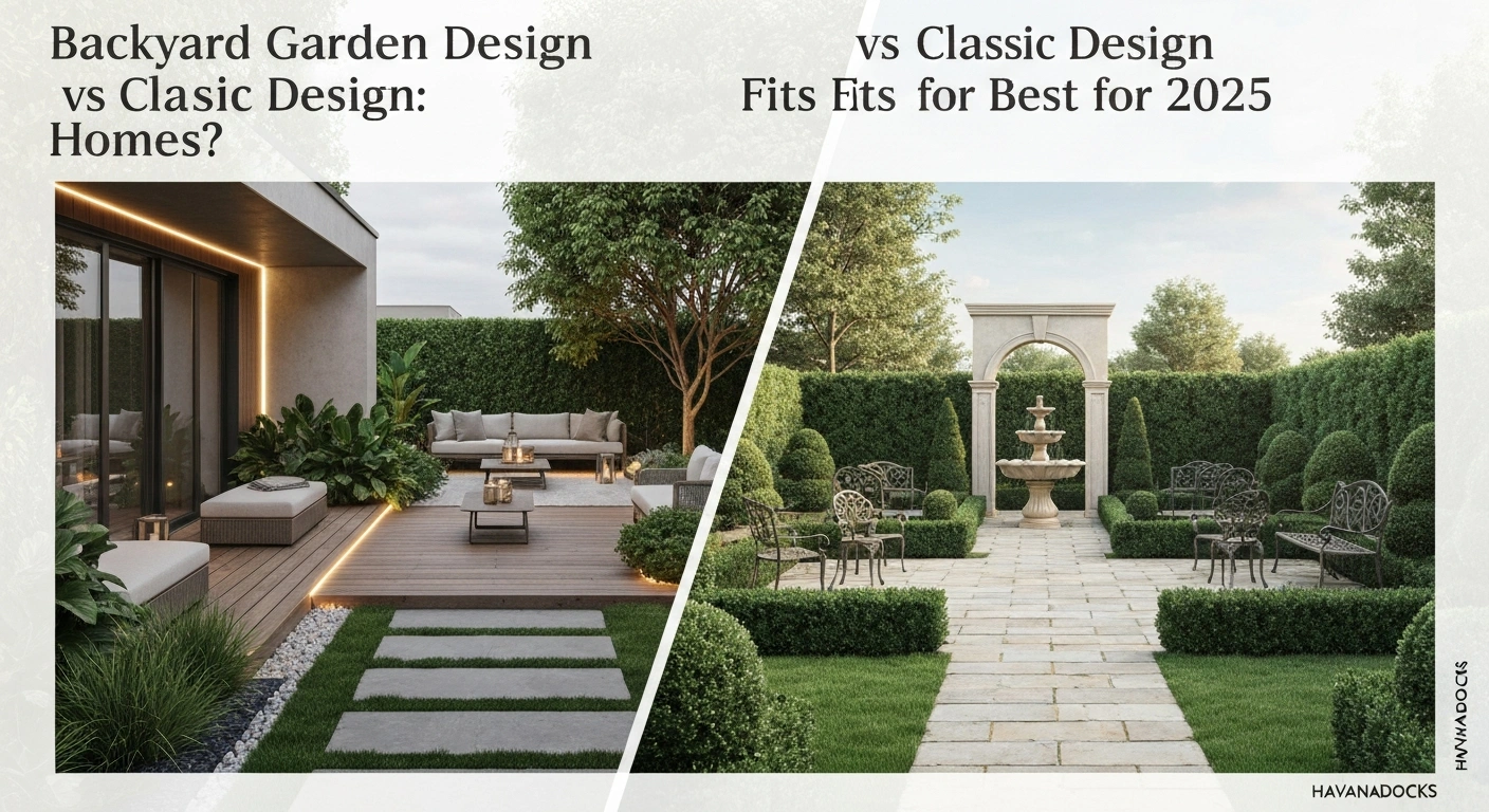Backyard Garden Design Ideas vs Classic Design: Which Style Fits Best for 2025 Homes?
