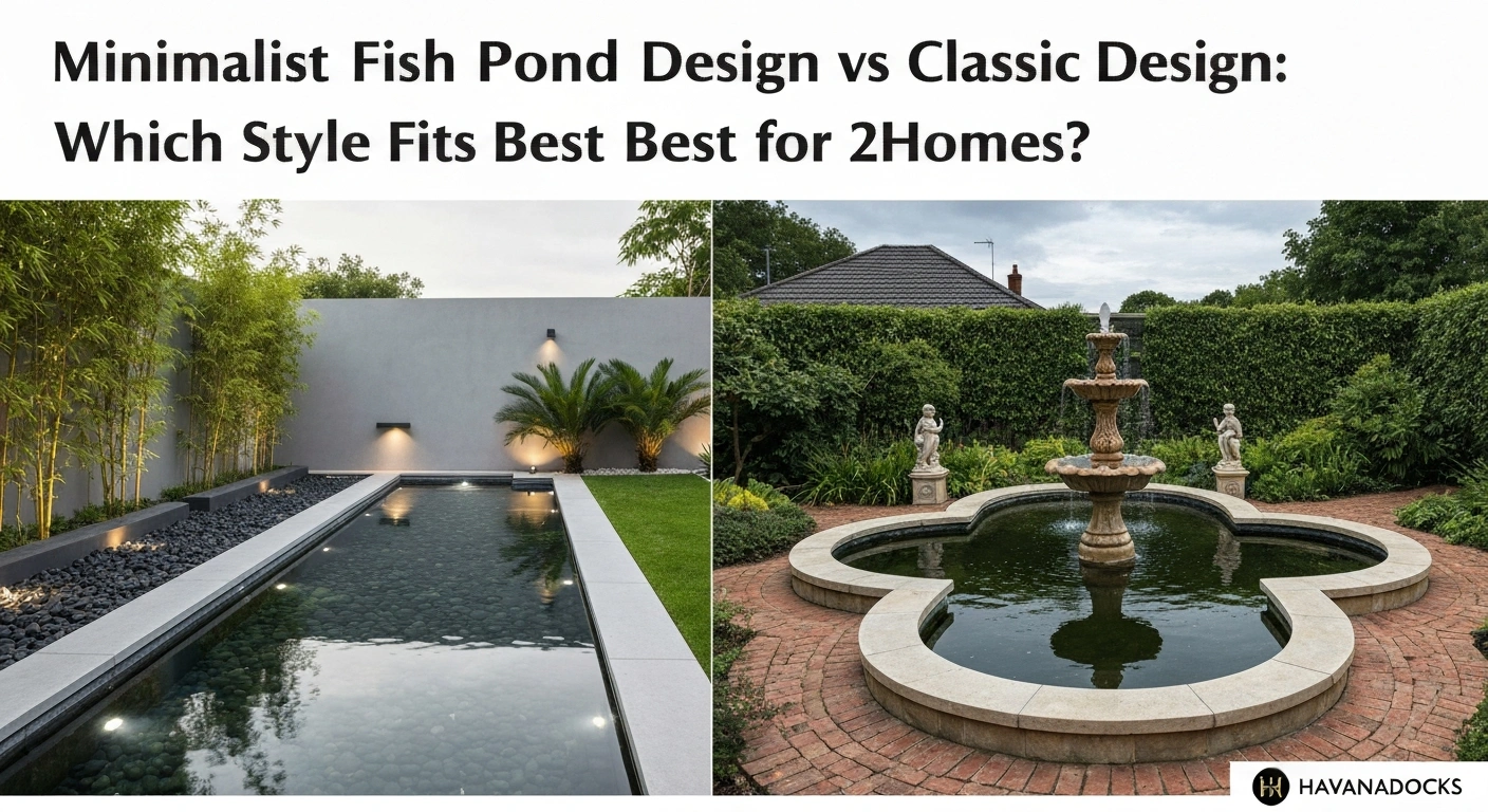 Minimalist Fish Pond Design vs Classic Design: Which Style Fits Best for 2025 Homes?