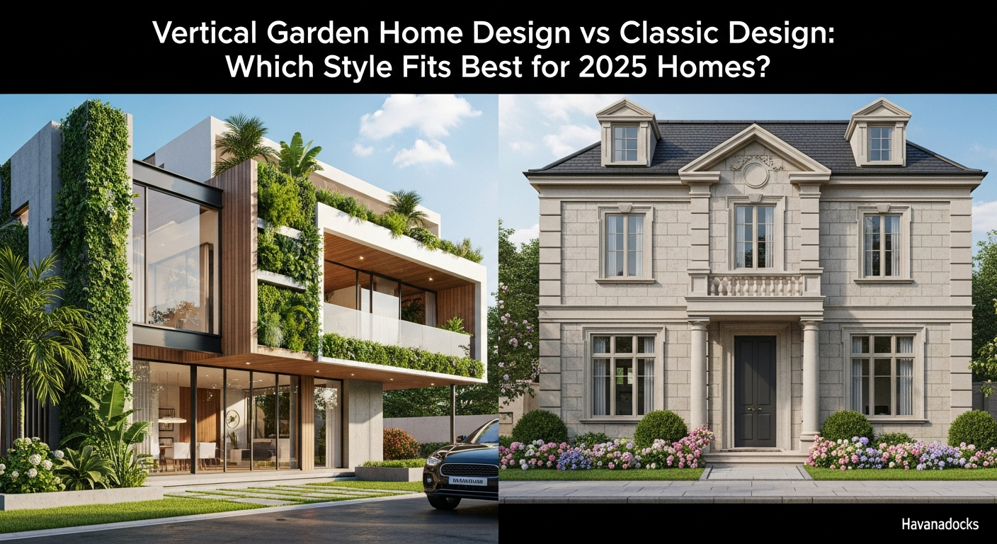 Vertical Garden Home Design vs Classic Design: Which Style Fits Best for 2025 Homes?