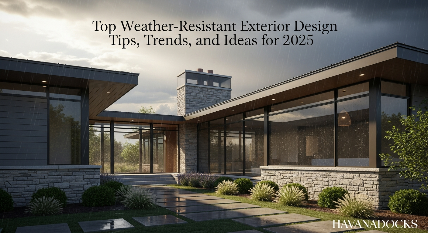 Top Weather-Resistant Exterior Design Tips Trends and Ideas for 2025