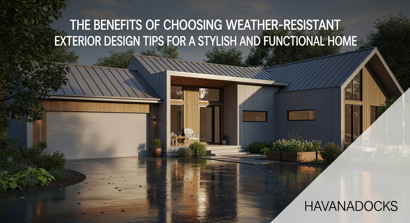 The Benefits of Choosing Weather-Resistant Exterior Design Tips for a Stylish and Functional Home