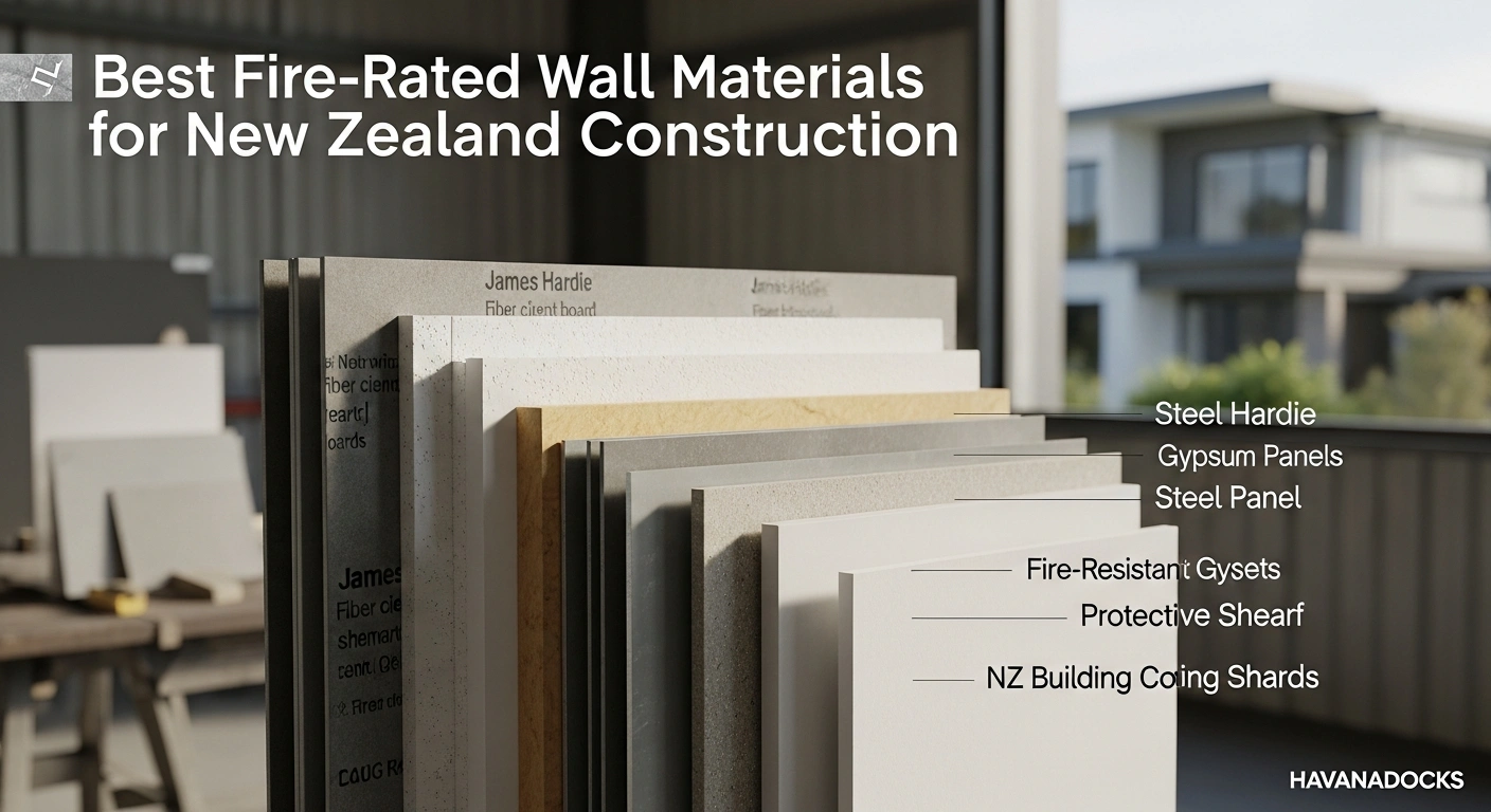 Best Fire-Rated Wall Materials for New Zealand Construction