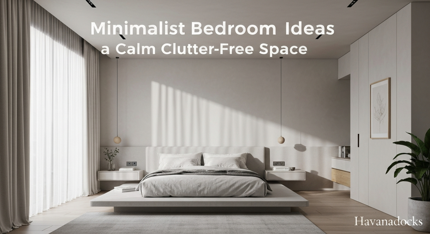5 Minimalist Bedroom Design Tips for a Clean, Peaceful Space